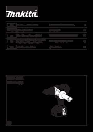 Accu Boor & Schroefmachines Makita DDF458