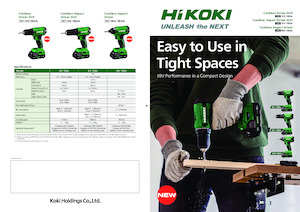 Accu Boor & Schroefmachines HiKOKI DV18DA