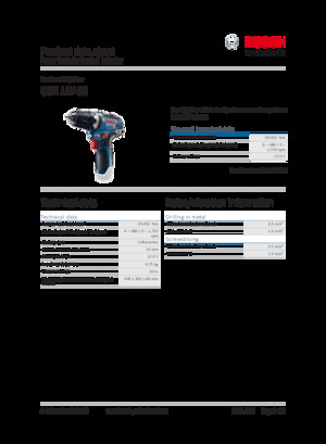 Accu Boor & Schroefmachines Bosch GSR 12V-35