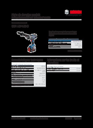 Accu Boor & Schroefmachines Bosch GSR 18V-150 C
