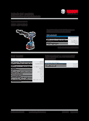 Accu Boor & Schroefmachines Bosch GSR 18V-150 C