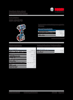 Accu Boor & Schroefmachines Bosch GSR 18V-60 FC