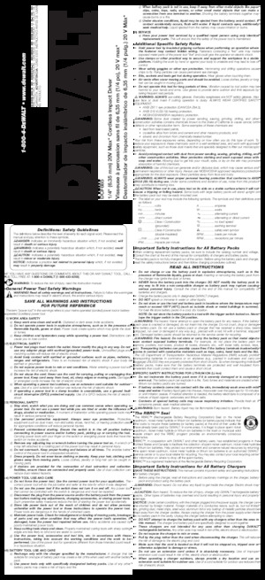 Accu-slagschroevendraaiers en -sleutels DEWALT DCF885C2