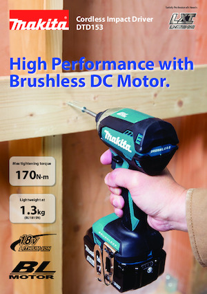 Accu-slagschroevendraaiers en -sleutels Makita DTD153