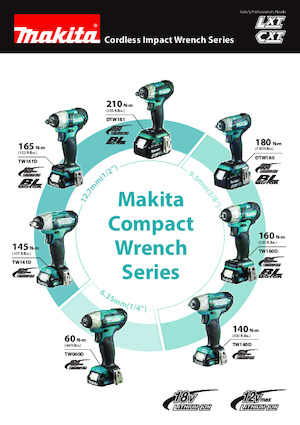 Accu-slagschroevendraaiers en -sleutels Makita TW141D