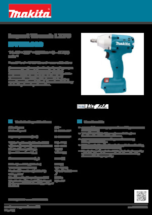 Accu-slagschroevendraaiers en -sleutels Makita DTWA100