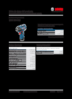 Accu-slagschroevendraaiers en -sleutels Bosch GDR 12V-110