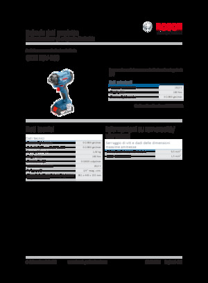 Accu-slagschroevendraaiers en -sleutels Bosch GDR 18V-160