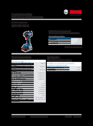 Accu-slagschroevendraaiers en -sleutels Bosch GDR 18V-210 C