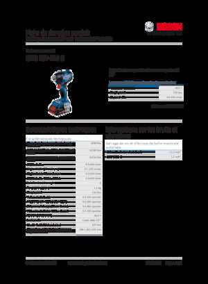 Accu-slagschroevendraaiers en -sleutels Bosch GDS 18V-210 C