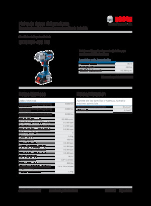 Accu-slagschroevendraaiers en -sleutels Bosch GDS 18V-450 HC