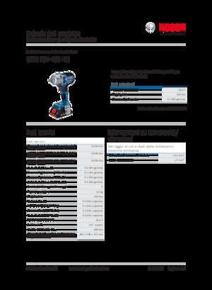 Accu-slagschroevendraaiers en -sleutels Bosch GDS 18V-450 HC