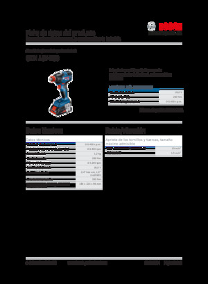 Accu-slagschroevendraaiers en -sleutels Bosch GDX 18V-200