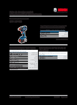 Accu-slagschroevendraaiers en -sleutels Bosch GDX 18V-200