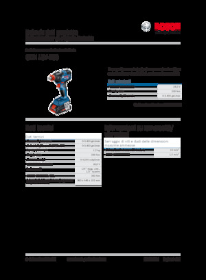 Accu-slagschroevendraaiers en -sleutels Bosch GDX 18V-200