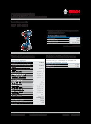 Accu-slagschroevendraaiers en -sleutels Bosch GDX 18V-210 C