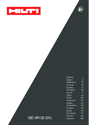 Accu-slagschroevendraaiers en -sleutels Hilti SID 4R-22