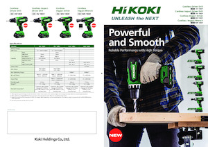 Accu-slagschroevendraaiers en -sleutels HiKOKI WH18DF