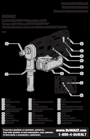 SDS-draaihamers DEWALT DCD150Z2