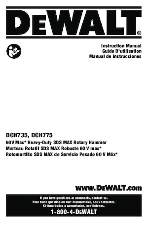 SDS-draaihamers DEWALT DCH775X2