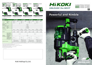 SDS-draaihamers HiKOKI DH3628DC