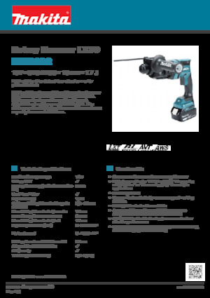 SDS-draaihamers Makita DHR182