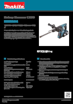 SDS-draaihamers Makita DHR264