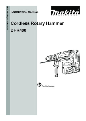 SDS-draaihamers Makita DHR400N 
