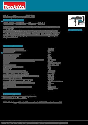 SDS-draaihamers Makita DHR400ZKUN