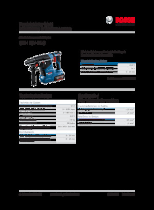 SDS-draaihamers Bosch GBH 18V-24 C 