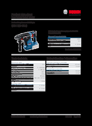 SDS-draaihamers Bosch GBH 18V-24 C 