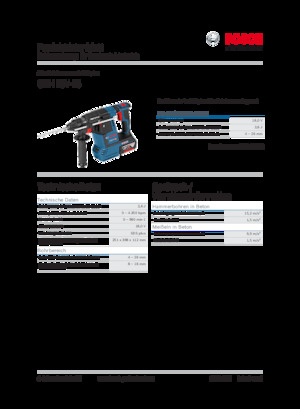 SDS-draaihamers Bosch GBH 18V-26