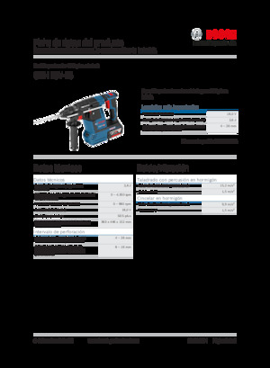 SDS-draaihamers Bosch GBH 18V-26
