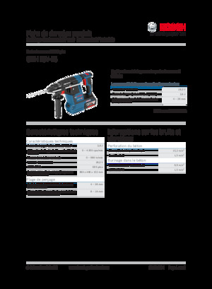 SDS-draaihamers Bosch GBH 18V-26