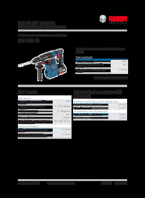 SDS-draaihamers Bosch GBH 18V-26