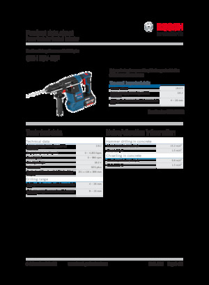 SDS-draaihamers Bosch GBH 18V-26F