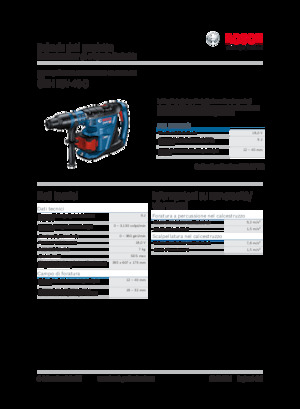 SDS-draaihamers Bosch GBH 18V-40 C