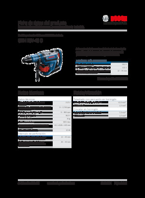 SDS-draaihamers Bosch GBH 18V-45 C