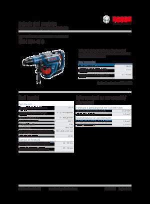 SDS-draaihamers Bosch GBH 18V-45 C