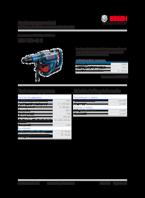 SDS-draaihamers Bosch GBH 18V-45 C