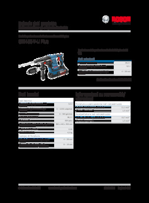 SDS-draaihamers Bosch GBH 36 V-LI Plus