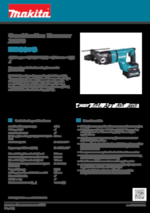 SDS-draaihamers Makita HR007G