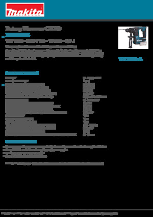 SDS-draaihamers Makita HR166DZ