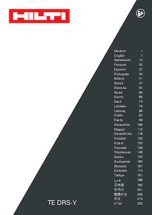 SDS-draaihamers Hilti TE 50-22