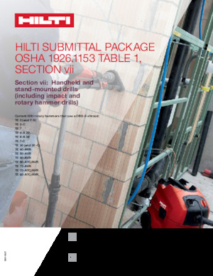 SDS-draaihamers Hilti TE 6-A36 