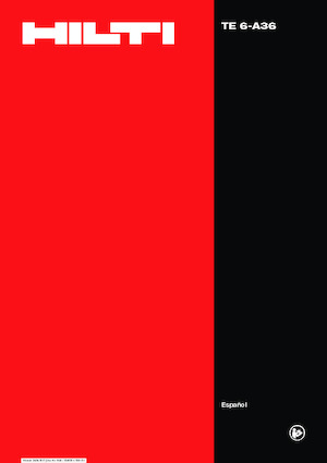 SDS-draaihamers Hilti TE 6-A36 