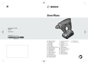 SDS-draaihamers Bosch Uneo Maxx