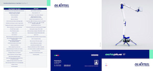 Knikarmhoogwerkers op rupsbanden Oil & Steel Octoplus 17