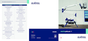 Knikarmhoogwerkers op rupsbanden Oil & Steel Octoplus 21