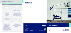 Knikarmhoogwerkers op rupsbanden Oil & Steel Octoplus 21